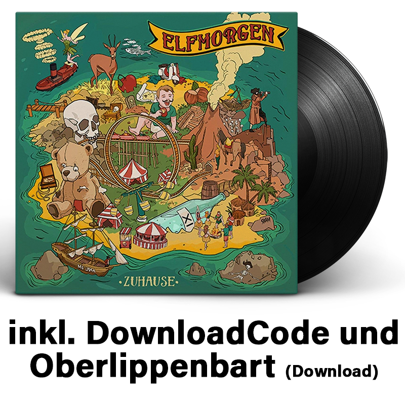 Elfmorgen 12inch Vinyl Zuhause inkl. Oberlippenbart