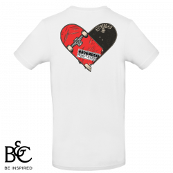 T-Shirt Skate White